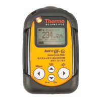 Thermo Scientific RadEye GF-Ex Gebrauchsanweisung