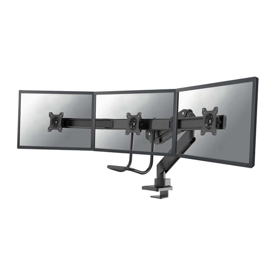 Newstar NEOMOUNTS NM-D775DX3BLACK Bedienungsanleitung