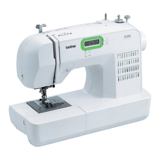 Brother CS-6000 Kurzanleitung
