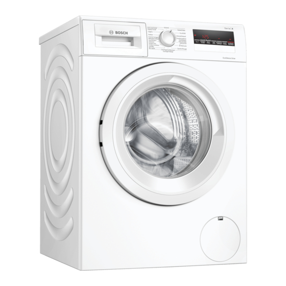 Bosch WAN282M2FG Gebrauchs- Und Montageanleitung