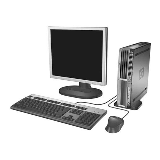 HP dc7700 Serie Referenzhandbuch