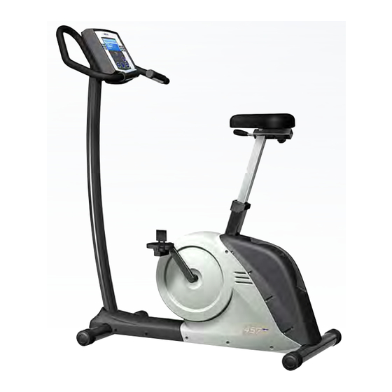 Sport-Tec ERGO-FIT Cycle 457 med Bedienungsanleitung