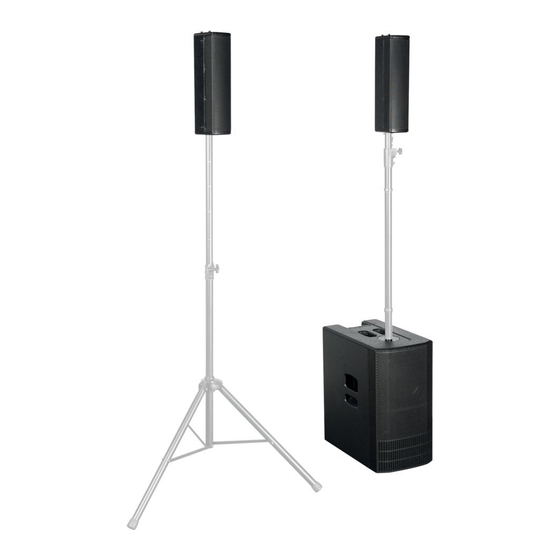 dBTechnologies Entertainment System ES-1203 Bedienungsanleitung