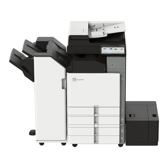 Lexmark CX951 Benutzerhandbuch