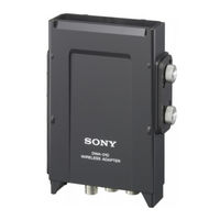 Sony DWA-01D Bedienungsanleitung