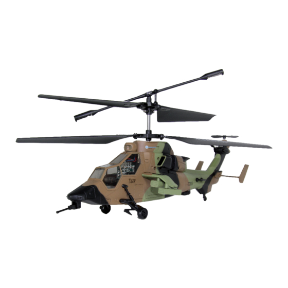 XciteRC Eurocopter Tiger 2.4 GHz Bedienungsanleitung