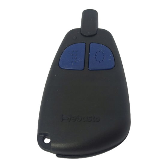Webasto Telestart T70 Einbauanweisung