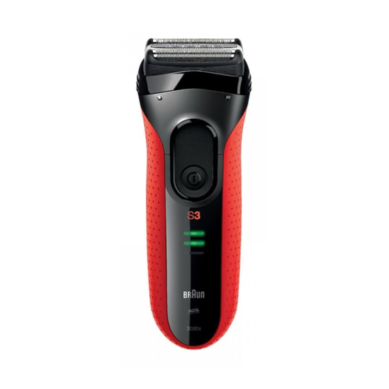 Braun ProSkin 3 Serie Bedienungsanleitung