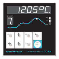Bentrup TC 804 Bedienungsanleitung