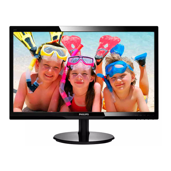 Philips 246V5 Bedienungsanleitung