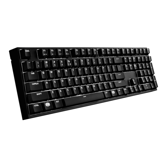 Cooler Master MASTERKEYS PRO L Kurzanleitung
