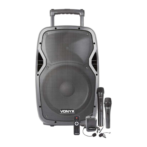 VONYX AP1200PA Gebrauchsanleitung