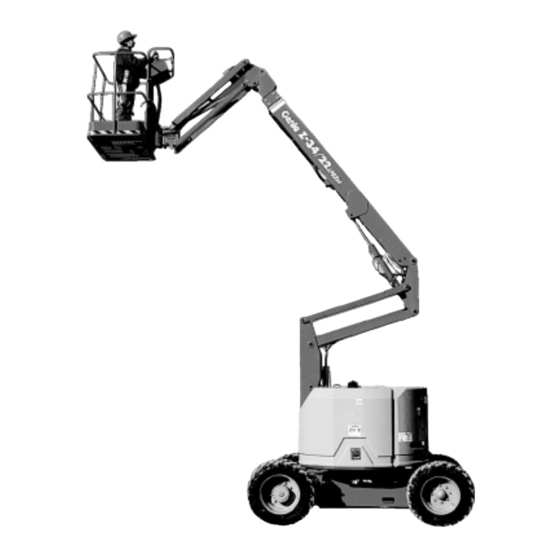 Genie Z-34/22 IC Power Bedienungsanleitung Mit Wartungsinformationen
