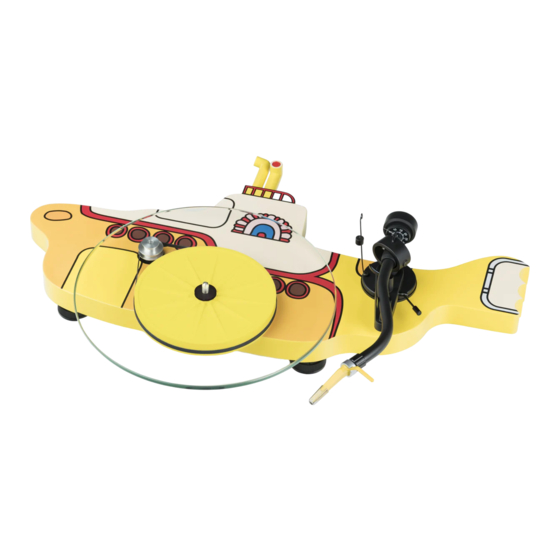 Pro-Ject Audio Systems The Beatles Yellow Submarine Handbücher