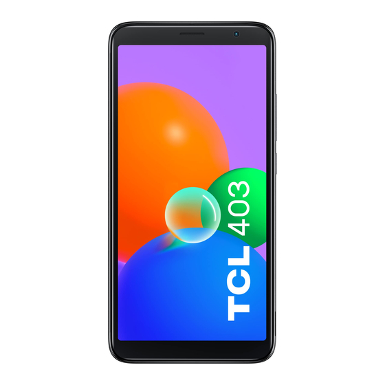 TCL 403 Schnellstartanleitung