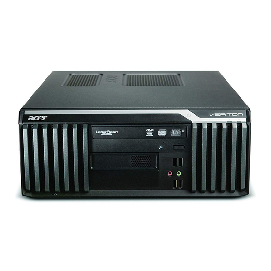 Acer AcerSystem Benutzerhandbuch
