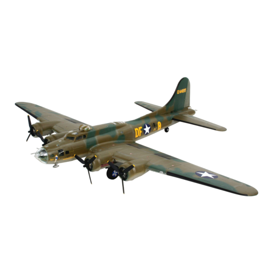 REVELL B-17F MEMPHIS BELLE Montageanleitung