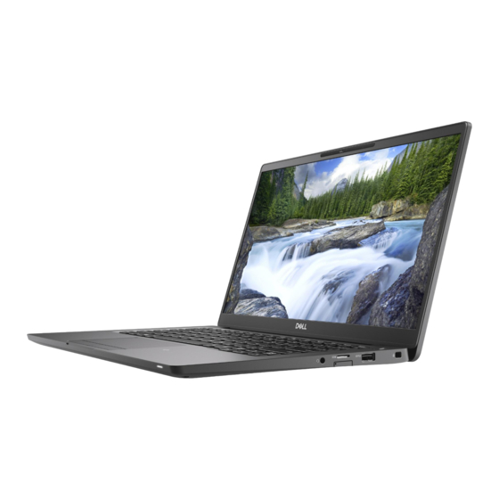 Dell  Latitude 7400 Einrichtung Und Technische Daten