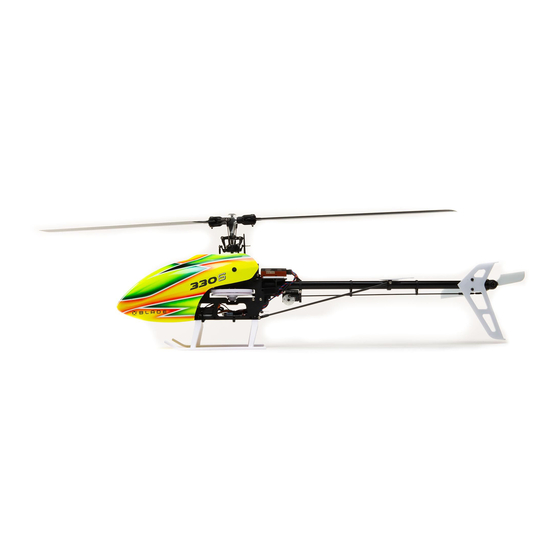 Horizon Hobby BLADE 330S Bedienungsanleitung