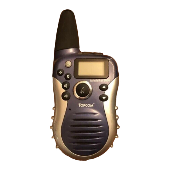 Topcom TwinTalker 6000 Gebrauchsanweisung