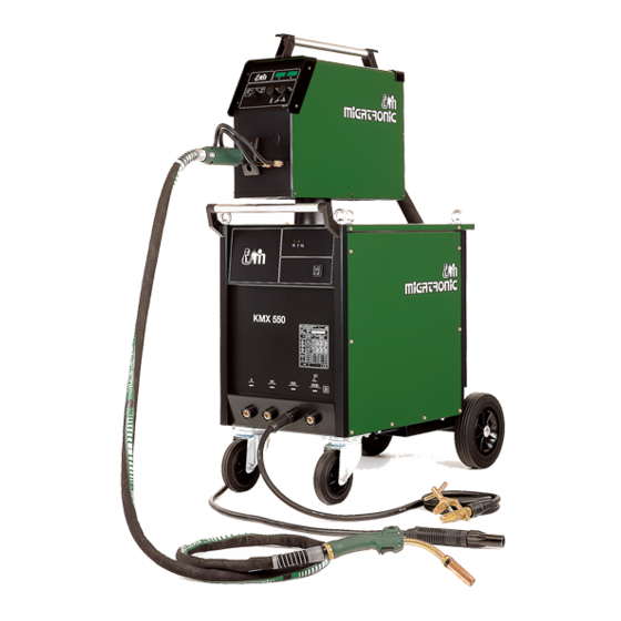 Migatronic KMX 550 Handbücher