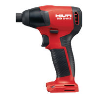 Hilti SIW 2-A12 Bedienungsanleitung