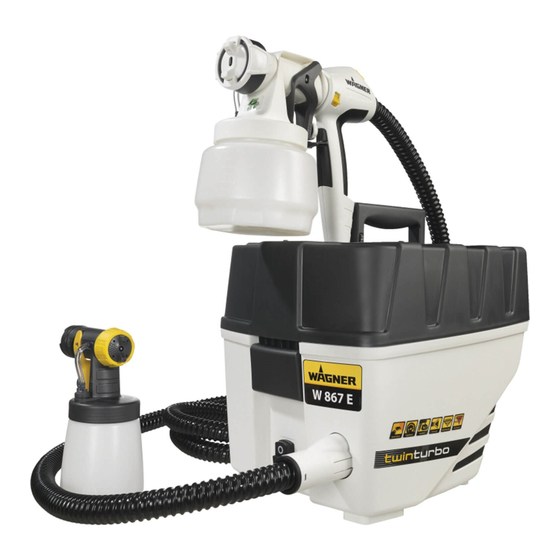 WAGNER WallPerfect W 867 E I-Spray Originalbetriebsanleitung