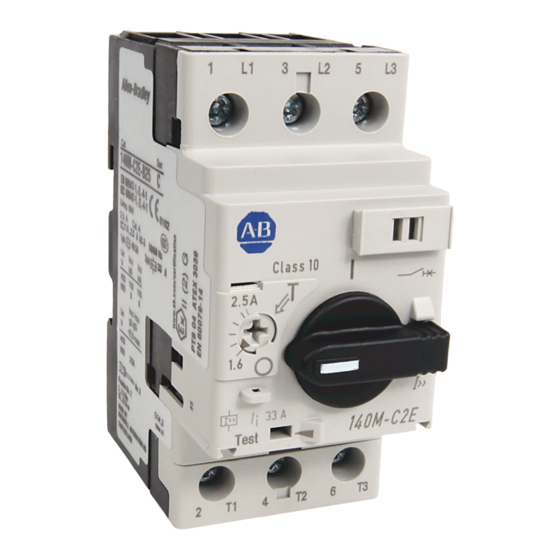 Allen-Bradley 140M-C-TRE Montageanleitung