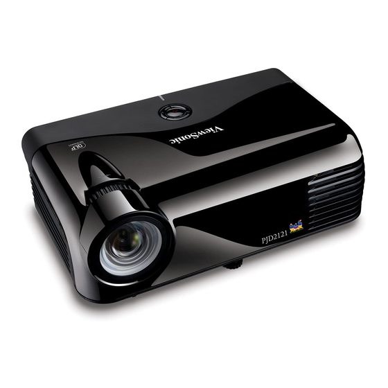 ViewSonic PJD2121 Bedienungsanleitung