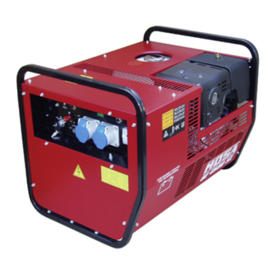 Mosa GE 4500 SXE-EAS Bedienungs- Und Wartungsanleitung