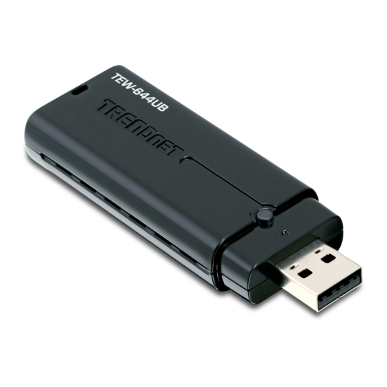 TRENDnet TEW-624UB Anleitung Zur Schnellinstallation