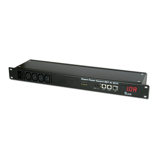 Gude Expert Power Control NET 4x 8212 Handbuch