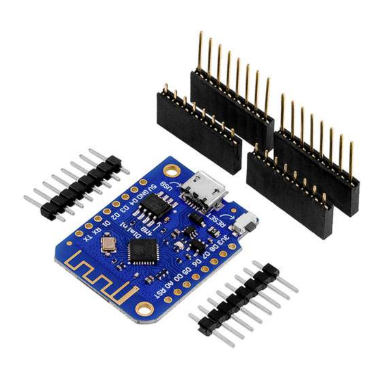 AZ-Delivery D1 Mini ESP8266-12F v3 Bedienungsanleitung