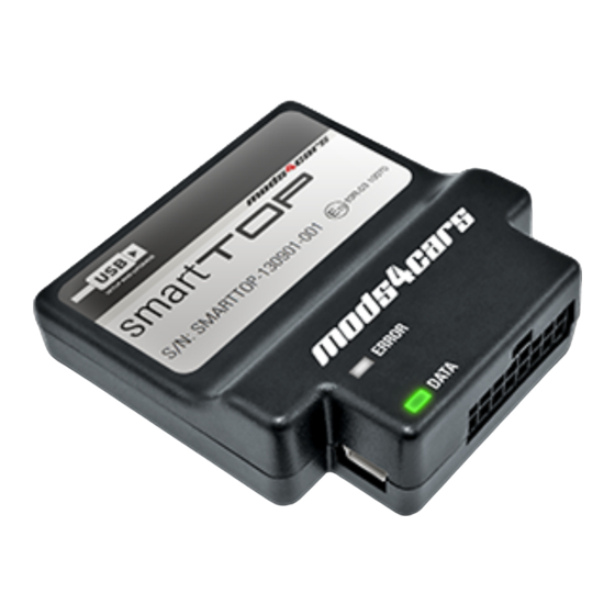mods4cars smartTOP Bedienung Und Programmierung