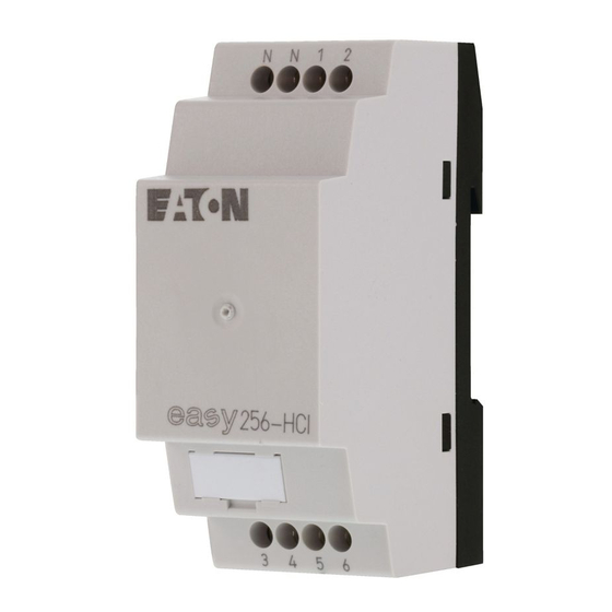 Moeller EASY256-HCI Montageanweisung