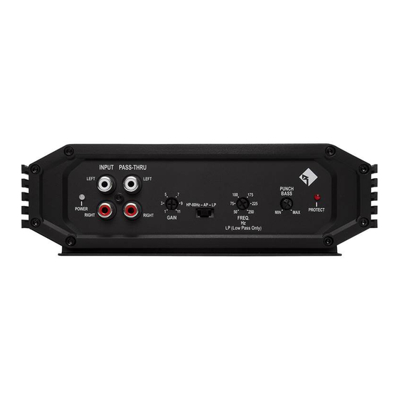 Rockford Fosgate Prime R125-2 Bedienungsanleitung