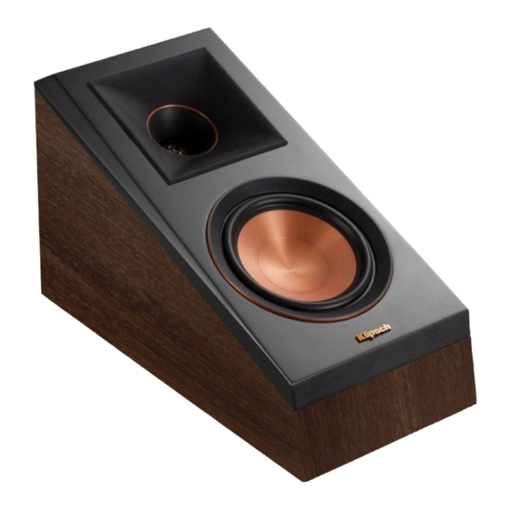 Klipsch RP-8000F II Bedienungsanleitung