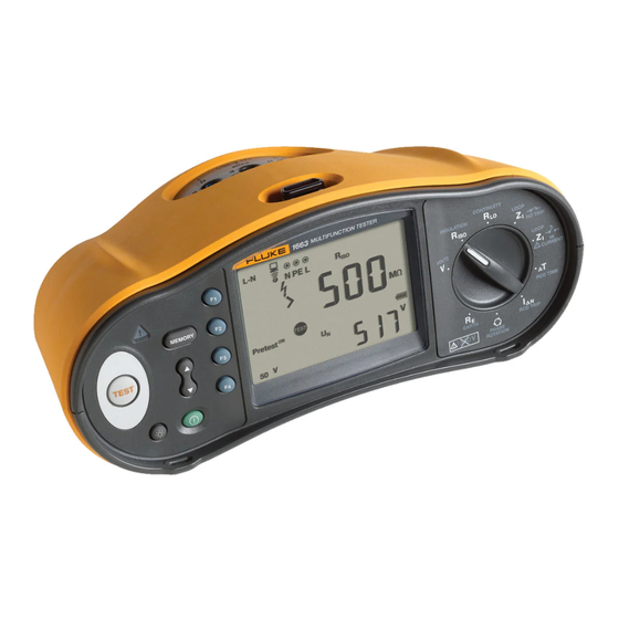 Fluke 1663 FC Bedienungshandbuch