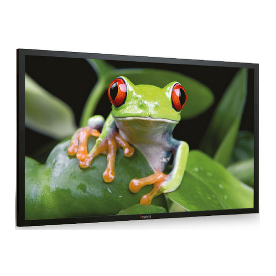 Eyevis EYE-LCD-8500-QHD-LD Benutzerhandbuch