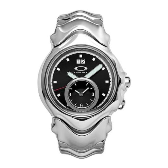 Oakley JUDGE II DUAL TIME Bedienungsanleitung