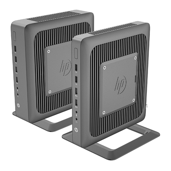 HP t620 Flexible Serie Kurzanleitung
