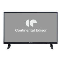 CONTINENTAL EDISON CELED32S0716B3 Bedienungsanleitung