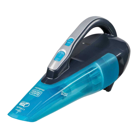 Black & Decker WDA320J Handbücher