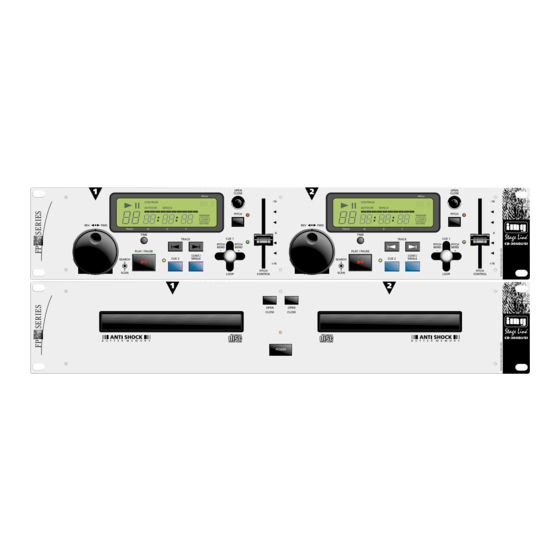 IMG STAGELINE CD-304DJ Bedienungsanleitung