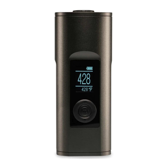 Arizer Solo II Benutzerhandbuch