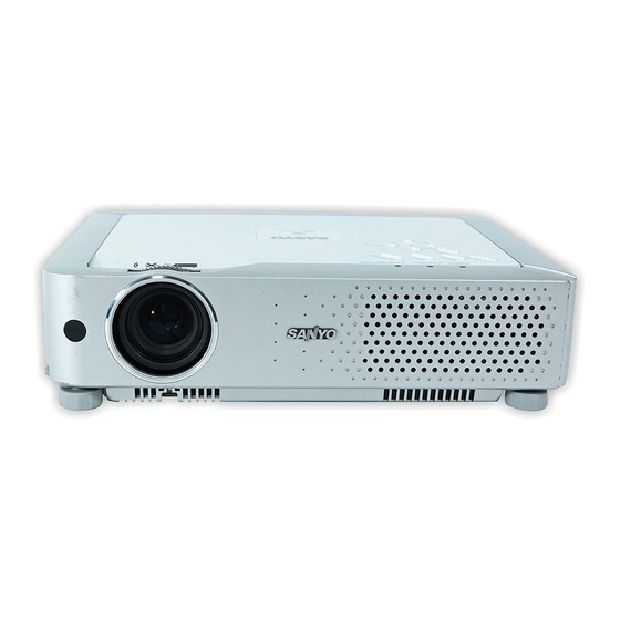 Sanyo PLC-XU73 Bedienungsanleitung