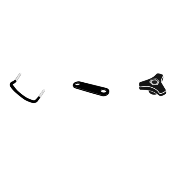 Whispbar PR3090 U-Bolt Roof Box Kit Montageanleitung