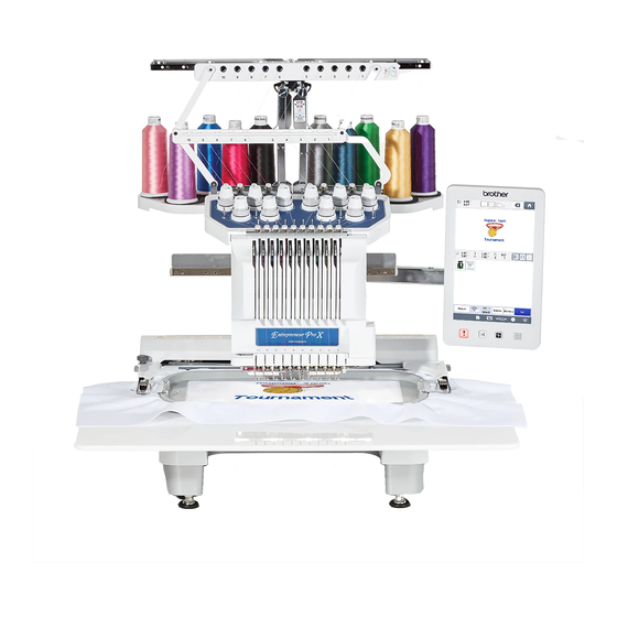 Brother PR1055X Bedienungsanleitung