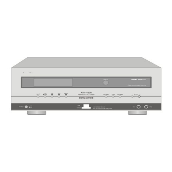 auna AV1-4800 Bedienungsanleitung