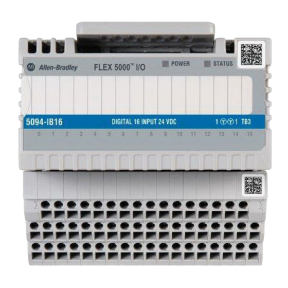 Rockwell Automation 5094-IB16 Handbücher